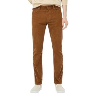 J. Crew‎ Men’s Slim Fit Flex Dark Acorn Corduroy Pants  Sz 34x34